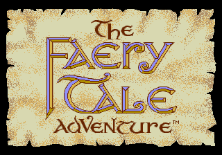 Faery Tale Adventure, The (USA, Europe) Title Screen